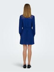 Jacqueline de Yong Dámské šaty JDYLION Regular Fit 15308123 Bellwether Blue (Velikost XL)