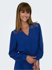 Jacqueline de Yong Dámské šaty JDYLION Regular Fit 15308123 Bellwether Blue (Velikost M)