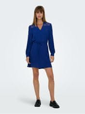 Jacqueline de Yong Dámské šaty JDYLION Regular Fit 15308123 Bellwether Blue (Velikost XL)