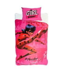 Carbotex Dětské povlečení Miraculous Girl Power 140x200 + 70x90 cm