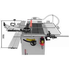 NeumannGroup Stolní kotoučová pila TS250 400V