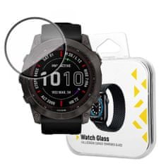 MG Watch Glass Hybrid ochranné sklo na Garmin Fenix 7X, černé