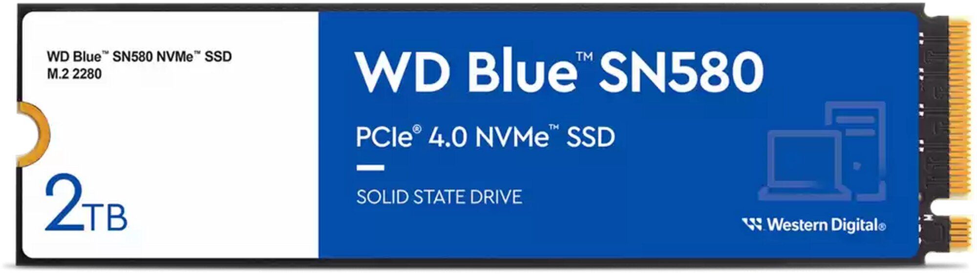 Western Digital WD Blue SN580, M.2 - 2TB (WDS200T3B0E) | MALL.CZ