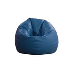 Casa Vital Beanbag PLUS, PolyuretanImitace kůže, modra