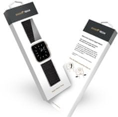 RhinoTech řemínek Magic Tape pro Apple Watch 42/44/45/49mm, černá