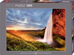 Heye Puzzle Vodopád Seljalandsfoss, Island 1000 dílků