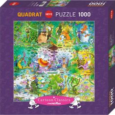 Čtvercové puzzle Divočina 1000 dílků