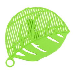 Northix Kuchyňské náčiní ve tvaru listu na odkládání - zelené 