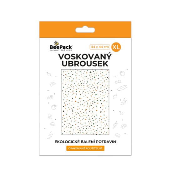 BeePack Voskovaný ubrousek Beepack DOTS – XL