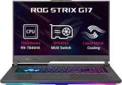 ASUS ROG Strix G17 (2023) G713PV, šedá (G713PV-LL045)