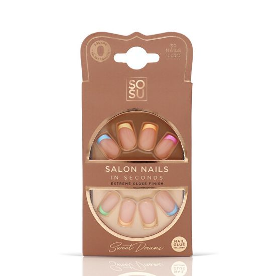 Umělé nehty Sweet Dreams (Salon Nails) 30 ks