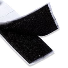 PRYM Páska na suchý zip, samolepicí, 20 mm x 0,6 m, černá