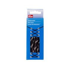 PRYM Kulaté tkaničky outdoorové, 6 mm, 120 cm, černé/béžové