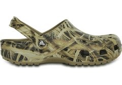 Crocs Classic Realtree Clogs Unisex, 43-44 EU, M10W12, Pantofle, Dřeváky, Khaki, Hnědá, 12132-260