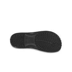 Crocs Crocband Flip-Flops Unisex, 41-42 EU, M8W10, Žabky, Pantofle, Sandály, Black, Černá, 11033-001