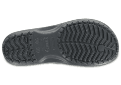 Crocs Crocband Flip-Flops Unisex, 41-42 EU, M8W10, Žabky, Pantofle, Sandály, Graphite/Volt Green, Šedá, 11033-0A1