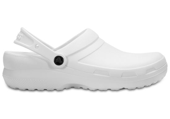 Crocs Specialist II Clogs pro muže, 46-47 EU, M12, Pantofle, Dřeváky, White, Bílá, 204590-100