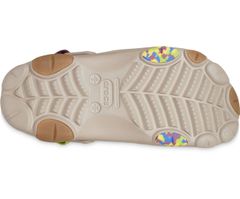 Crocs Classic All Terrain Clogs Unisex, 43-44 EU, M10W12, Pantofle, Dřeváky, Mushroom/Multi, Hnědá, 206340-2ZJ