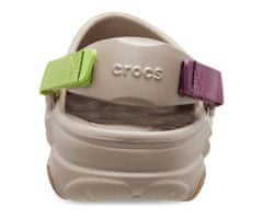 Crocs Classic All Terrain Clogs Unisex, 43-44 EU, M10W12, Pantofle, Dřeváky, Mushroom/Multi, Hnědá, 206340-2ZJ