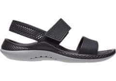 Crocs LiteRide 360 Sandals pro ženy, 36-37 EU, W6, Sandály, Pantofle, Black/Light Grey, Černá, 206711-02G