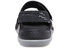 Crocs LiteRide 360 Sandals pro ženy, 36-37 EU, W6, Sandály, Pantofle, Black/Light Grey, Černá, 206711-02G