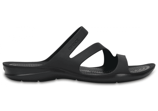 Crocs Swiftwater Sandals pro ženy, 41-42 EU, W10, Sandály, Pantofle, Black/Black, Černá, 203998-060