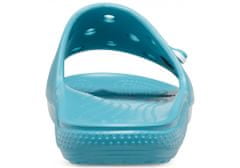 Crocs Classic Slides Unisex, 39-40 EU, M7W9, Pantofle, Sandály, Turq Tonic, Modrá, 206121-4ST