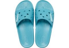 Crocs Classic Slides Unisex, 36-37 EU, M4W6, Pantofle, Sandály, Turq Tonic, Modrá, 206121-4ST