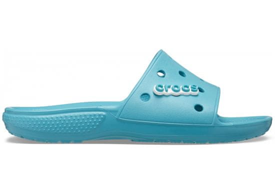 Crocs Classic Slides Unisex, 36-37 EU, M4W6, Pantofle, Sandály, Turq Tonic, Modrá, 206121-4ST