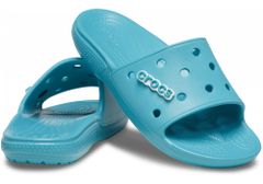 Crocs Classic Slides Unisex, 42-43 EU, M9W11, Pantofle, Sandály, Turq Tonic, Modrá, 206121-4ST