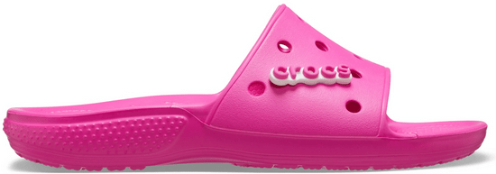 Crocs Classic Slides Unisex, 36-37 EU, M4W6, Pantofle, Sandály, Juice, Růžová, 206121-6UB