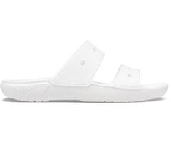 Crocs Classic Sandals Unisex, 42-43 EU, M9W11, Sandály, Pantofle, White, Bílá, 206761-100