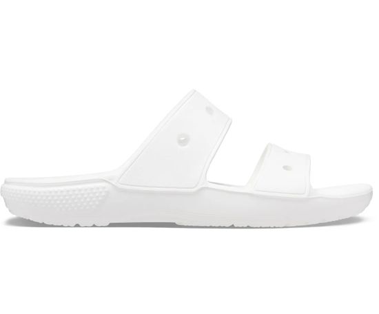 Crocs Classic Sandals Unisex, 43-44 EU, M10W12, Sandály, Pantofle, White, Bílá, 206761-100