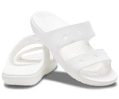 Crocs Classic Sandals Unisex, 42-43 EU, M9W11, Sandály, Pantofle, White, Bílá, 206761-100