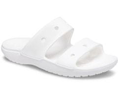 Crocs Classic Sandals Unisex, 41-42 EU, M8W10, Sandály, Pantofle, White, Bílá, 206761-100