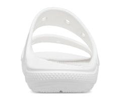 Crocs Classic Sandals Unisex, 41-42 EU, M8W10, Sandály, Pantofle, White, Bílá, 206761-100