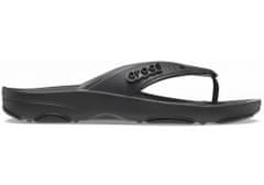 Crocs Classic All-Terrain Flip-Flops Unisex, 38-39 EU, M6W8, Žabky, Pantofle, Sandály, Black, Černá, 207712-001