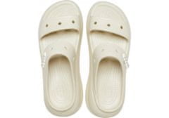 Crocs Classic Crush Sandals Unisex, 36-37 EU, M4W6, Sandály, Pantofle, Bone, Béžová, 207670-2Y2