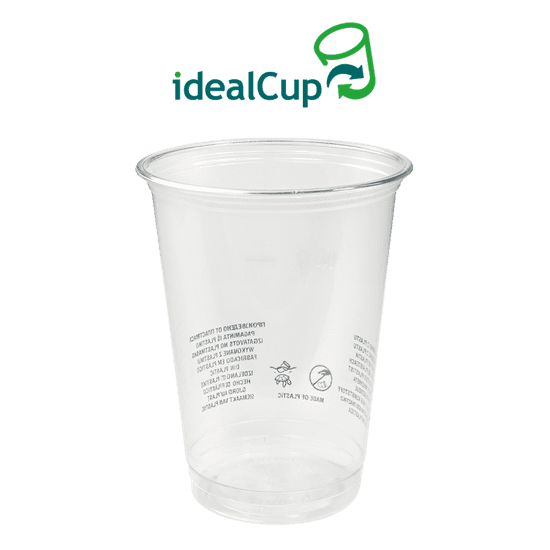 EcoRevolution Kelímek EKO rPET 0,4 l O95 mm idealCup bal/50 ks Balení: 50