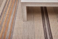 Diamond Carpets Ručně vázaný kusový koberec Houndstooth DESP HL89 Beige Mix 80x150