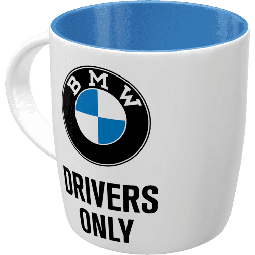 NOSTALGIC-ART Retro Hrnek BMW Drivers Only 330 ml