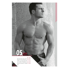 Kalendář Pin-up Calendar Soft Men 2025