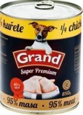 GRAND konz. pes Extra s 1/4 kuřete 850g