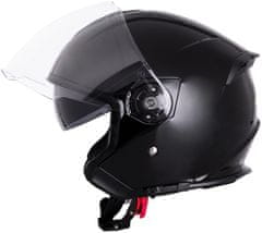 W-TEC Moto helma V586 NV (Velikost: XS (53-54), Barva: černá)