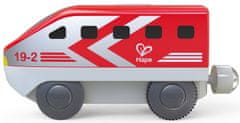 Hape Lokomotiva Intercity na baterie, červená
