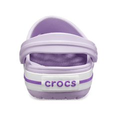 Crocs Crocband Clogs pro děti, 23-24 EU, C7, Pantofle, Dřeváky, Lavender/Neon Purple, Fialová, 207005-5P8