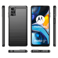 Techsuit Kryt Motorola Moto G22 / E32 / E32s Armored Carbon black