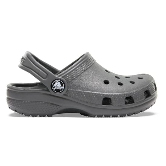 Crocs Classic Clogs pro děti, 27-28 EU, C10, Pantofle, Dřeváky, Slate Grey, Šedá, 204536-0DA