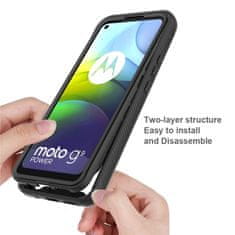 Techsuit Pouzdro Motorola Moto Moto G Power 5G Techsuit - Defense360 Pro + ochrana obrazovky, černé