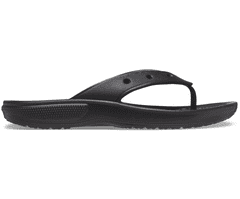 Crocs Classic Flip-Flops Unisex, 36-37 EU, M4W6, Žabky, Pantofle, Sandály, Black, Černá, 207713-001